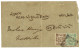 ZANZIBAR : 1894 1/2a + 2a Canc. ZANZIBAR On Envelope To NOSSI-BE. Verso, HELLEVILLE NOSSI-BE. Vf. - Zanzibar (...-1963)