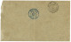 ZANZIBAR : 1894 1/2a + 2a Canc. ZANZIBAR On Envelope To NOSSI-BE. Verso, HELLEVILLE NOSSI-BE. Vf. - Zanzibar (...-1963)