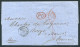 1866 GB "Lombard Street Paid" Entire - Avize France - Cartas & Documentos