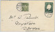 51955 - NEW ZEALAND - Postal History - Stationery Cover + Added Stamp To SWEDEN 1909 - Postal Stationery