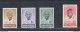 1948 India - Stanley Gibbson N. 305-08 - 1 Anniversario Indipendenza - Mahatma Gandhi - 4 Valori - MNH** - Altri & Non Classificati