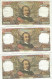 FRANCE - Lot De 6 X 100 Francs - Corneille - Circulé - Dans L'Etat - Dates Ou N°séries Différents - 100 F 1964-1979 ''Corneille''