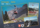 Suisse --SCHWAEGALP--SAENTIS --1988--Multivues .( Téléférique )...timbre   ..cachet  CHUR  - - Saentis