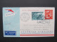 BRIEF Ballonpost Flugpost Wien - Genf 1960 /// P3385 - Ballons