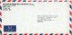 Iraq Air Mail Cover Sent To Denmark With Souvenir Sheet And Stamps On The Backside Of The Cover - Iraq