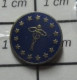 1415A Pin's Pins / Beau Et Rare / MEDICAL  / CADUCEE ET DRAPEAU EUROPE - Medical