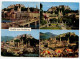 Austria 1963 Postcard Grüße Aus Salzburg - Multiple Views; Scott 662-665 Küntlerhaus Centenary; Salzburger Festspiele - Salzburg Stadt