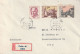 Tsjechoslowakije 1971, 2 Registered Letters From Prague To Hamburg, Germany - Brieven En Documenten