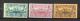 New Caledonia 1905 Old High Values Def. Stamps (Michel 99/101) MLH - Ongebruikt