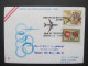 BRIEF Ballonpost Flugpost Wien - Athen 1969 Olympic Games   /// P3411 - Par Ballon