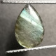 Labradorite Naturelle Du Canada - Cabochon 3.26 Carats - 11.9 X 7.9 X 4.5 Mm - Altri & Non Classificati