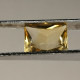 Citrine Chauffée Du Brésil - VS - Rectangle 2.05 Carats - 8.6 X 6.6 X 5.2 Mm - Andere & Zonder Classificatie