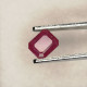 Rubis Chauffé Avec Résidus D'Afrique - Octogone 0.67 Carat - 5.2 X 4.2 X 2.9 Mm - Ruby