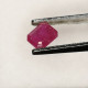 Rubis Chauffé Avec Résidus D'Afrique - Octogone 0.67 Carat - 5.2 X 4.2 X 2.9 Mm - Ruby