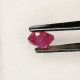 Delcampe - Rubis Chauffé Avec Résidus D'Afrique - Octogone 0.67 Carat - 5.2 X 4.2 X 2.9 Mm - Ruby