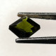 Tourmaline Verte Naturelle Du Nigeria - VS - Octogone 1.52 Carat - 6.8 X 7.0 X 4.4 Mm - Tourmaline