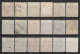 1937-1956 AUSTRALIA 18 USED STAMPS (Scott # 166,167,169,173,175,181,181B,182,182B,183A,191,192,194,195,293) CV $6.30 - Gebruikt