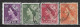 1953-1954 AUSTRALIA SET OF 4 USED STAMPS (Scott # 256,257,258,258B) - Used Stamps