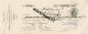 75 0160 PARIS SEINE 1930 Tissus De Reims Éts DRANCOURT & VANIER 7 Rue Bleue à M. DEGRIER TISSUS à ANTIGNY-D'USSEAU (79) - Cheques & Traveler's Cheques