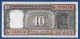 INDIA - P. 60k – 10 Rupees ND, UNC-,  Serie E20 518176 - Plate Letter F Signature: Malhotra (1985-1990) - India