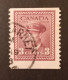 Canada 1948-1950  USED  Sc 280 And 297,    1c And 3c Coils, King George VI - Used Stamps