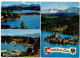 Austria 1974 Postcard Wörther-See - Pörtschach, Maria Wörth & Velden; 2.50s Danube Bridge, Linz Stamp - Pörtschach