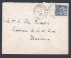 1907   Lettre De L'Ambassade De France à  Constantinople Vers Jérusalem Passage à Beyrouth Yv 17 Seul - Storia Postale