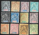 41 à 53 Type Groupe Sauf 49 Nouvelle Calédonie - Used Stamps