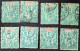 44 X8 Ex. Type Groupe Nouvelle Calédonie - Used Stamps