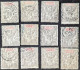 61 X12 Type Groupe Nouvelle Calédonie - Used Stamps