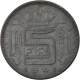 Monnaie, Belgique, 5 Francs, 5 Frank, 1941, TTB, Zinc, KM:130 - 5 Francs