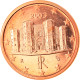 Italie, Euro Cent, 2003, Rome, SPL, Copper Plated Steel, KM:210 - Italia