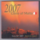 MALTE - COFFRET BRILLANT UNIVERSEL  2007 - 8 PIECES - 1.93 LIRE - Malta