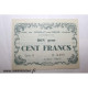 10 - ROMILLY SUR SEINE - BON DE 100 FRANCS 1940 - DV - SUP - Non Classificati