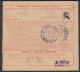⁕ Kingdom Of Yugoslavia 1931 ⁕ Parcel Post - Receipt ⁕ Zagreb To Ljubljana - Storia Postale