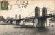 FRANCE - Cosne - Vue Panoramique - Le Grand Pont Suspendu - Carte Postale Ancienne - Cosne Cours Sur Loire