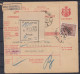 ⁕ Kingdom Of Yugoslavia 1931 ⁕ Parcel Post - Receipt ( Sprovodni List ) ⁕ Zagreb To Ljubljana - Covers & Documents