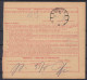 ⁕ Kingdom Of Yugoslavia 1928 ⁕ Parcel Post - Receipt ( Sprovodni List ) ⁕ Zagreb To Split - Brieven En Documenten