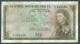 Malte  Billet  1  , One Pound 1967 , 29 A , A/6 948450  Laura 11002 - Malta