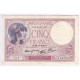 FAY 04/13 - 5 FRANCS VIOLET - 26/10/1939 - TRES TRES BEAU A SUPERBE - PICK 83 - 5 F 1917-1940 ''Violet''