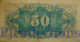 SPAIN 50 CENTIMOS 1937 PICK 93 AXF - 1-2 Pesetas