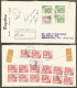 1967 Registered Cover 61c Centennial/Christmas Multi CDS Victoria BC To USA - Postal History