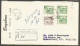 1967 Registered Cover 61c Centennial/Christmas Multi CDS Victoria BC To USA - Postal History