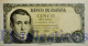 SPAIN 5 PESETAS 1951 PICK 140a AU/UNC - 5 Pesetas