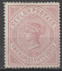 CEYLON - 1872 - RARE NON EMIS !! YVERT N° 60A (*) SANS GOMME FILIGRANE CC DENTELE 12 1/2 - COTE = 2500 EUR. RARE ET SUP - Ceylon (...-1947)