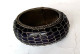 ROND DE SERVIETTE ANCIEN VERRE VIOLET ET METAL - Glass & Crystal