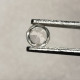 Topaze Incolore Naturelle Du Brésil -  Ronde 0.30 Carat - 4.0 X 2.7 Mm - Topazio