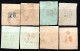 2471. GREECE  LARGE HERMES HEAD 8 NICE STAMPS LOT - Usados