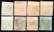2473. GREECE  LARGE HERMES HEAD 8 CLASSIC STAMPS LOT - Used Stamps
