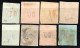 2473. GREECE  LARGE HERMES HEAD 8 CLASSIC STAMPS LOT - Oblitérés